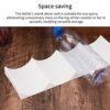 Wine Rack - European Style Plastic Wine Bottle Holder Stand Display Stacking Mat for Kitchen Fridge Countertops(Milky White)
