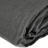 Soleil d 'Ocre Panama Clic Clac Sofa Bed Cover, Cotton 200 x 140 cm, grey, 190 x 204