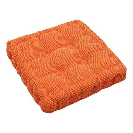 ASDF Mode Outdoor/indoor Water Resistant 2 Seater Bench And Patio Furniture Padded Cushion Only Garden Furniture Pad 45x45cm orange-5