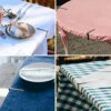 Weikeya Tablecloth Clips 4 Pack Stainless Steel Table Cover Clamps Anti Slip Table Cloth Holders 5×4cm