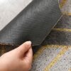 BSPOILED "Shape-It" Door Mat Geo-Wave, PVC Coil Door Mat Hallway Carpet Rug Waterproof Easy to Clean Easy to Cut DIY Doormat (Geo-Wave)