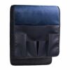 Storage Bag 5 Pockets Home Sofa Side Remote Control Hanging Non Slip Chair PU Leather Arm Rest Couch Magazine Space Saving Organizer Practical(Da