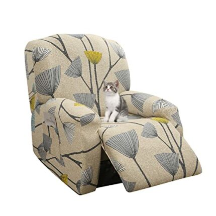 Jaotto Copripoltrona Relax Reclinabile, Fodere Copripoltrona 1 Posto Universal, Modern Copripoltrona Relax Reclinabile Con Bag Lavabile, Copertur
