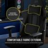 Corsair TC100 RELAXED Gaming Chair - Fabric - Racing-Inspired Design - Lumbar Pillow - Detachable Memory Foam Neck Pillow - Adjustable Seat Heigh