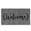 Barnyard Designs 'Welcome' Doormat, Indoor/Outdoor Non-Slip Rug, Front Door Welcome Mat for Outside Porch Entrance, Home Entryway Farmhouse Decor