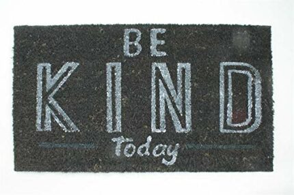 Decorative Coir Entrance Door Mat Be kind today 70 cm x 40 cm