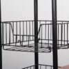 BHVXW Kitchen Furniture Multi-layer Partition Multifunctional Storage cart With Wheeled Kitchen Trolley (Color : D, Size : 84cm*64cm)