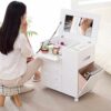 BVDSG Dressing Table Bedroom Economy Type Simple Floating Window Small Apartment Multi-functional Makeup
