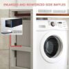 UPIKIT Washing Machine Shelf Rack, Over Washer Machine Storage Unit, Stacking Kit for Washer and Dryer, Washing Machine Storage Shelf for Bathroo