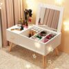 BVDSG Nordic Window Table Small Tea Table Tatami Simple Windowsill Low Table Bedroom Furniture Dressing Table With