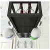 Ceiling Wine Glass Stylish Simplicity Rack Simple Display Decoration Wine Glass Holder Household Goblet Rack Kitchen Cutlery Bottle Rack Bar Floa
