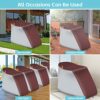 CoukouCover Treadmill Cover, 600D Material with Oxford Fabric, Indoor and Outdoor Universal dust Cover with New Reflective Strip Design