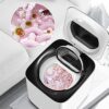 XYZMDJ Portable Washer and Dryer Machine Cooking, Washing and Drying Desktop Washing Machine (Color : White)