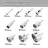 Tile Hole Cutter Set, (10 Pcs Tile Hole Saw), Diamond Drill Bit, Diamond Hole Saw (Remover Tools for Glass, Porcelain, Ceramic, Granite Stone) 4-