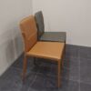 WALNUT Saddle Leather Dining Chair Single Relaxed Chair Dining Stool Furniture Furniture Chairs for Kitchen