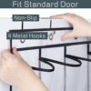 AOODA 28 Large Mesh Pockets Over The Door Shoe Rack, Hanging Shoe Organizer for Closet Hanging Shoe Rack Holder Hanger, White