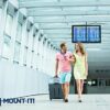Mount-It! TV Ceiling Mount Bracket, Adjustable Height Full Motion 360 Deg Rotation Tilting Swiveling for Flat Panel LCD LED OLED Plasma TVs, Fits