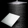 Rain Shower Head, 12 Inch Large Rainfall Waterfall Shower Head Made of 304 Stainless Steel, Ultra-Thin Design, Luxurious Waterfall Shower Experie