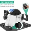 Under Desk Bike Pedal Exerciser for Seniors, Mini Peddler Exerciser with LCD Display & Anti-Slip Mat, Foot Pedal Exerciser for Home Office Legs/A