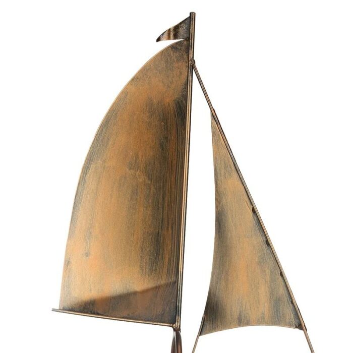 N/A Sailing Wine Bottle Holder Iron Art European Creative Wine Rack Bottle Storage Holder Home Decoration