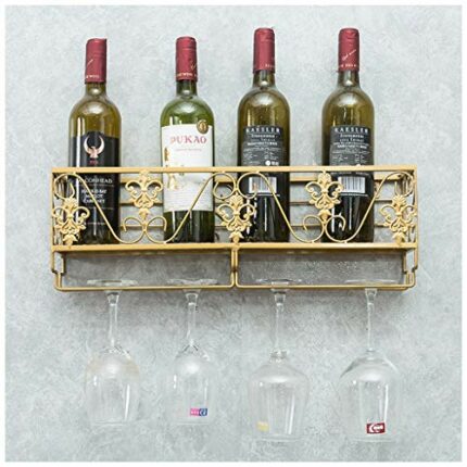 Stylish Simplicity Ornaments Wine Bottle Rack Modern Minimalist Stylish Simplicity Glass Wine Glass Goblet Rack Bracket Kitchen Cutlery Glass Bot