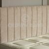 CROWNBEDSUK APOLLO CHENILLE HEADBOARD 2ft6,3ft,4ft,4ft6,5ft,6ft Aubergine, 4ft6 (Double)