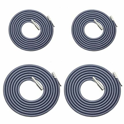 Jiakalamo Zero Gravity Chair Replacement Cord Laces,Pack of 4 Recliner Chair Repair Tool for Lounge Chair,Bungee Chair(Grey)