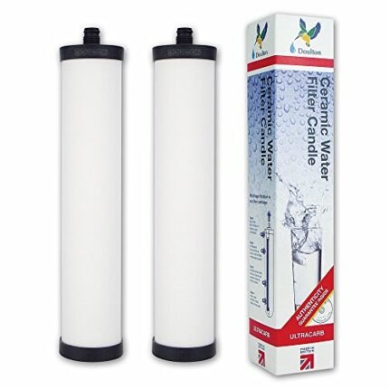 Doulton ¦ W9223021 ¦ M15 UltraCarb Ceramic Drinking Water Filter Cartridge Compatible Franke 02, Franke Triflow, Filterflow,1st Gen Steel, 2nd Ge