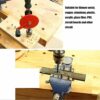 ALREMO HUANGXING - Double Pinion Handdrill,38" Manual Drilling Tool with ABS Handle,1.5 10Mm Capacity Chuck for Craftsman DIY Wood Tools