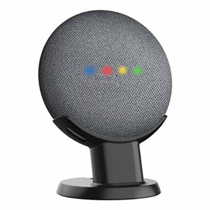 Gelink Google Home Mini Pedestal, Desk Stand for Nest Mini (2nd gen), Improves Sound Reception and Appearance - Portable Desktop Table Stand Hold