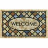 CHICHIC 43 x 76 cm Door Mat Welcome Mat Front Door Mat Outdoor for Home Entrance Outdoor Mat for Outside Entry Way Doormat Entry Rugs, Heavy Duty