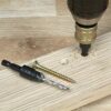 Trend Snappy 5-Piece Countersink & Drill Set for No4-No12 Gauge Screws, Quick Release, Pilot Holes & Countersinks in One Go, SNAP/CS/SET