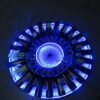 Wine rack Nordic Creative Wine Rack LED Light Round Wine Rack Wall-mounted Wine Rack Freestanding Wine Rack Shelf