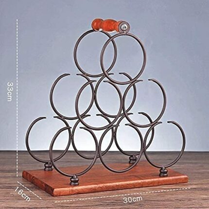 EYLINK Red Wine Glass Rack Home Creative Wine Glass Rack Rack Decoration Home Living Room Tv Cabinet Modern Crafts