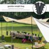 2 Pieces Gazebo Weights, 13 * 50cm Weight Bags, Sandbags, Sandbag Pavilion, Weight Bags, Pergola Kit Gazebo Sandbags, Weights for Hanging, Pavili