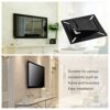 Boquite TV Bracket 24 Inch, Monitor Wall Bracket, Monitor Stand, Wall-mounted Stand Bracket Holder for 12-24 Inch LCD LED Monitor TV PC Screen