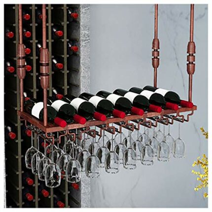 Ceiling Stylish Simplicity Wine Glass Holder Stylish Simplicity Industrial Vintage Iron Inverted High Glass Holder Kitchen Tableware Glass Bottle
