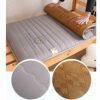 UE-MAOLU Padded Floor Mattress, Japanese Tatami Washed cotton mattress, cotton thickened mattress single student mattress double household pad (C