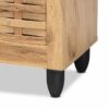 CHUNYU Household Goods Multi-layer Shoe Cabinet Finished Wooden Three-door Shoe Cabinet Storage Shoes
