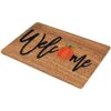 1PC Halloween Entrance Mat Pumpkin Letter Absorbent Doormat Non Slip Carpet 60x40cm Style2