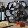 XGEN DECOR Wine racks free standing for wine storage.Our modern bottle rack is the perfect wine holder that can be displayed on the counter top o