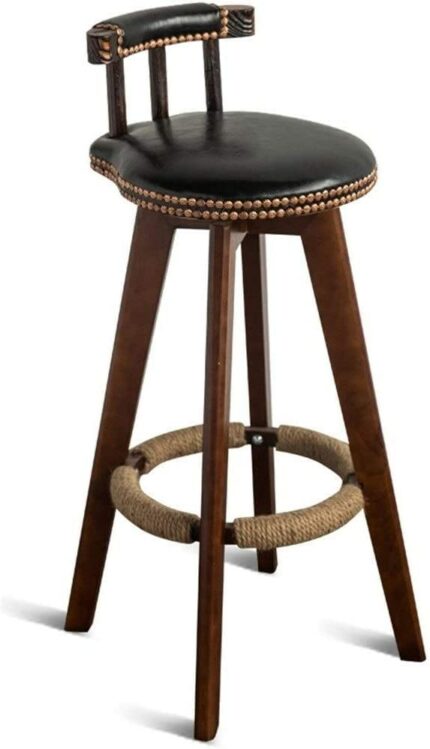 dining chair Modern Dressing Chair for Makeup Room, Wooden Frame Bar Cafe Lounge Chair Rivet Decoration Waterproof Seat Dining Chair Decorative F