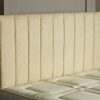 CROWNBEDSUK APOLLO CHENILLE HEADBOARD 2ft6,3ft,4ft,4ft6,5ft,6ft Aubergine, 4ft6 (Double)