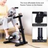 Electric Physical Therapy Rehabilitation Bike, Rehab Bike Pedal Exerciser Electronic Physical Therapy Arm/Leg Health Exerciser for Handicap, Disa