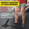 CRAZYROPE Tib Bar, 2 Set (1" & 2") Tibialis Trainer, Tibia Dorsi Calf Raise Machine for Strength Training, Tibialis Anterior Exercise Equipment f