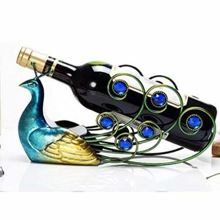 maozi Wine Rack Decoration Light High-end Decoration Wine Cabinet Wine Bottle Rack Household Personality Rack Creative Display Rack Industry
