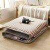 UE-MAOLU Full Size Futon Mattress Floor Mattresses, Japanese Tatami Mat Sleeping Pad For Mattresses Toppers Twin Full Queen King Size Bed,Roll Up