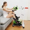 Electric Rehabilitation Exercise Bike, Motorized Leg and Arm Pedal Exerciser With LCD Monitor, Elderly Home Stroke Hemiplegia Rehabilitation Trai