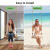 Wooden Swing Seat, Adult Swing Seat, Beech Wood Swing Set Wood Garden Swing With Adjustable Rope Indoor Outdoor Garden Play Load Up to 100KG
