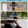EVO Gym - Portable Home Gym Strength Training Equipment, at Home Gym | All in One Gym - Resistance Bands, Base Holds Gym Bar & Handles for Travel